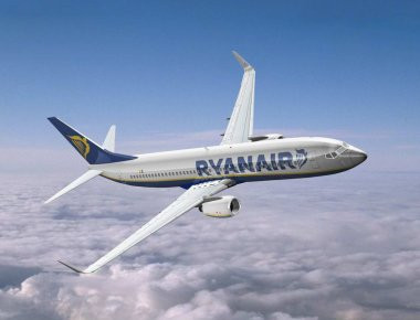 Πέντε νέα δρομολόγια ανακοίνωσε η Ryanair για Φρανκφούρτη